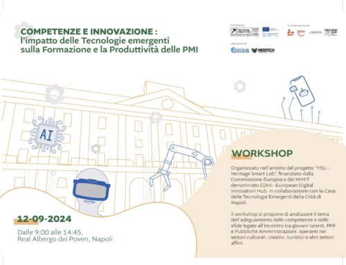 WORKSHOP “Competenze e Innovazione: l’impatto delle Tecnologie emergenti sulla Formazione e la Produttività delle PMI” – Napoli 12 settembre 2024